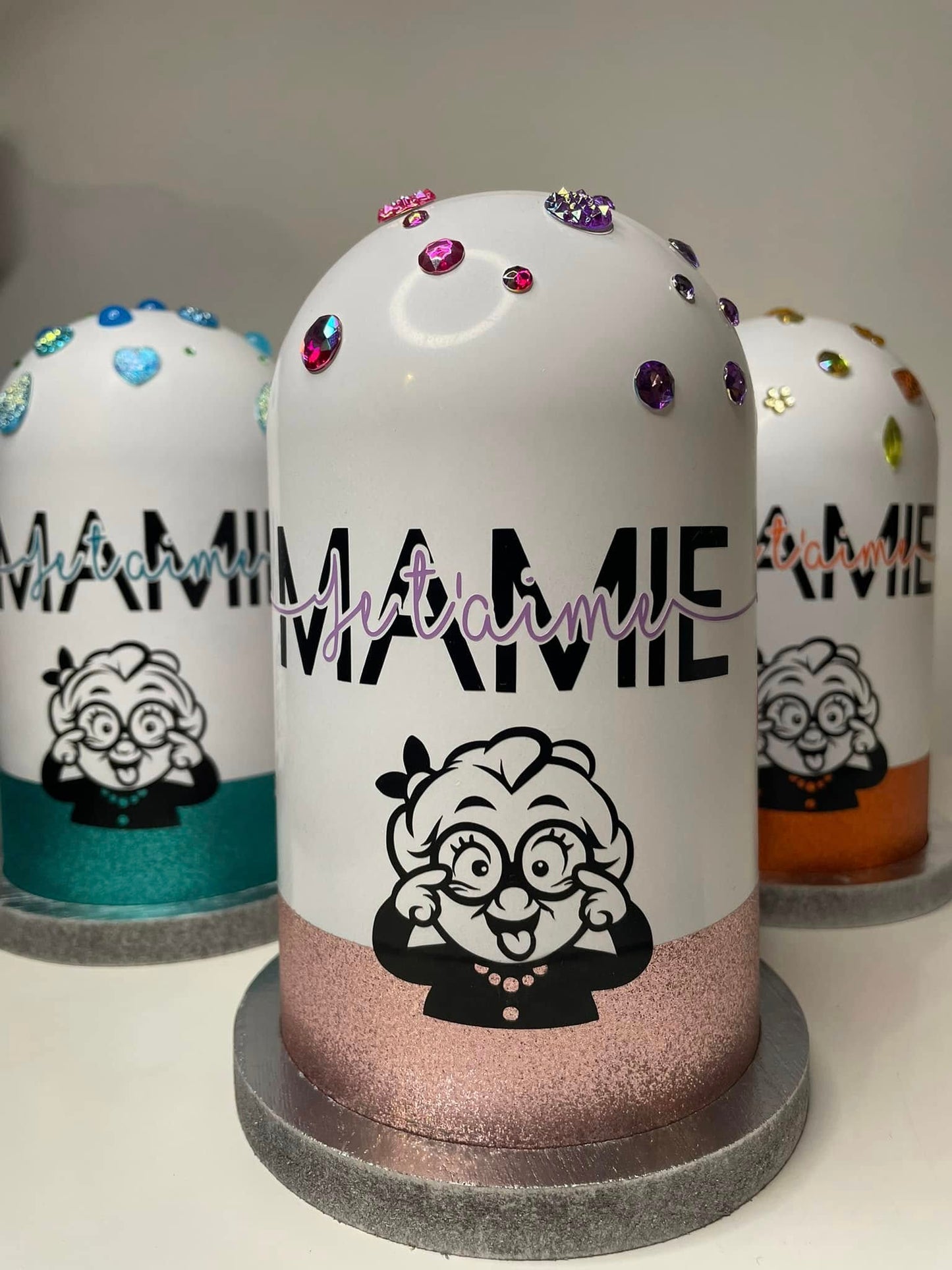 Lampe Mamie Je t'aime