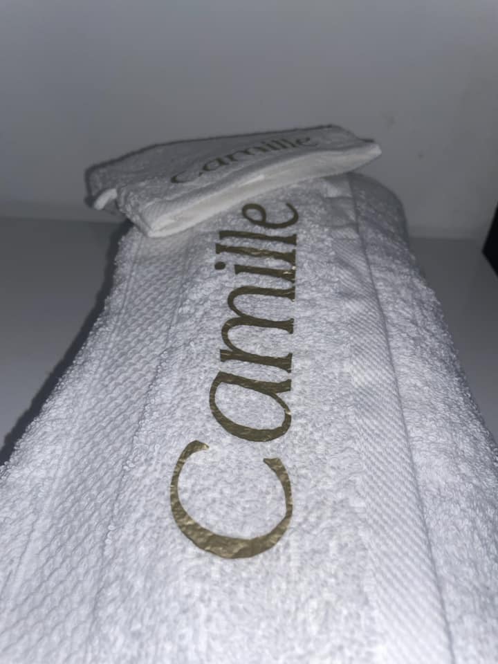 Serviette / Gand Personnalisée