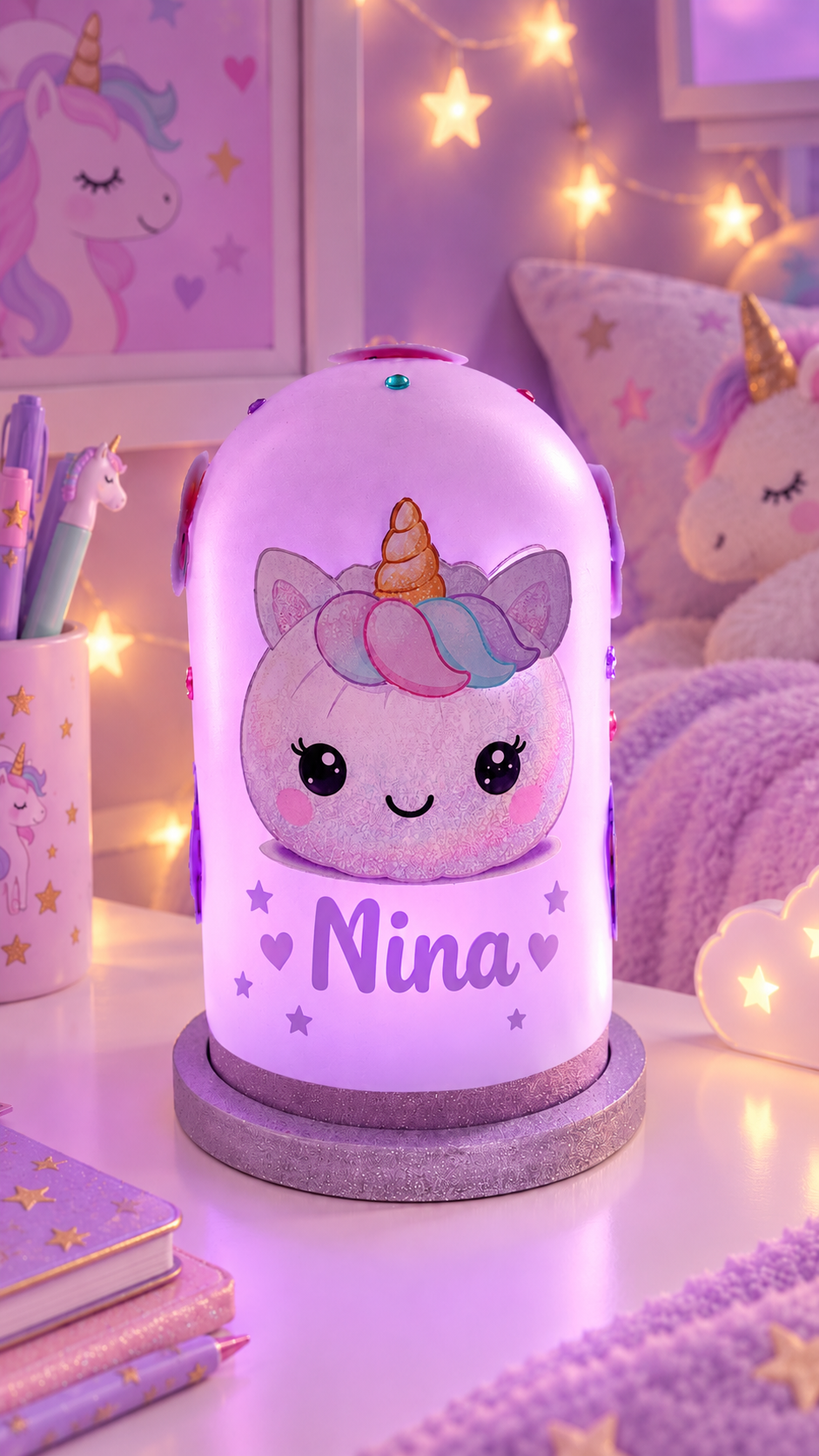 Lampe squishy licorne 🦄