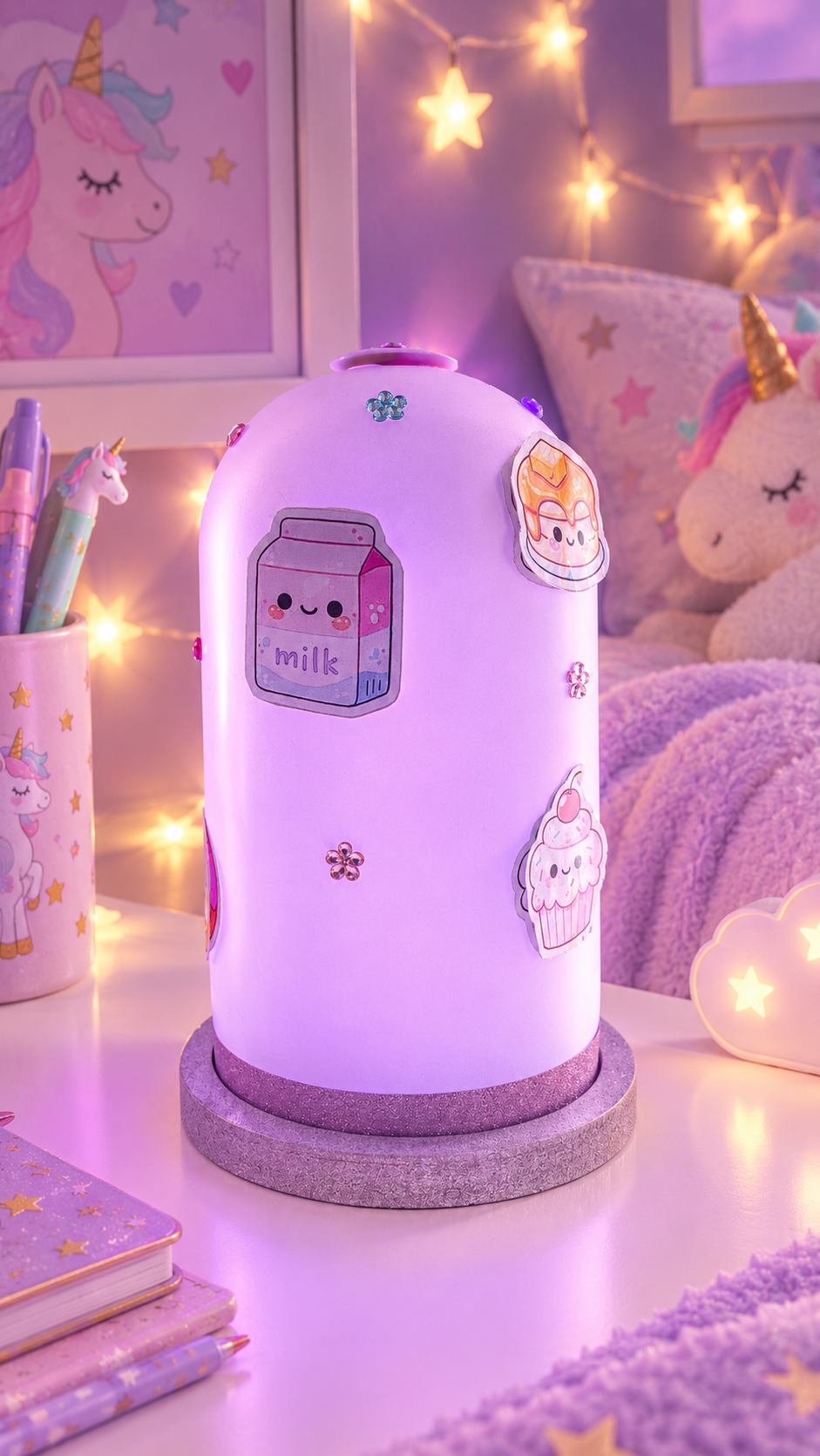 Lampe squishy licorne 🦄