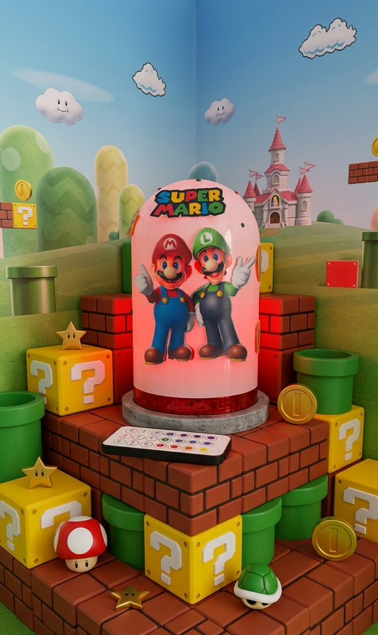 Veilleuse 3D "Univers Mario"