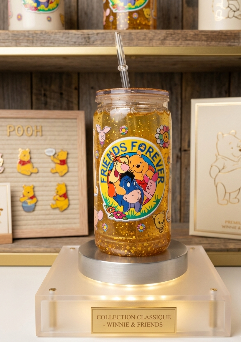 🍯 Gobelet Snow Globe "Douceur de Miel" –