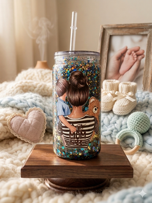 Gobelet snow Globe "Maman Étoilée"